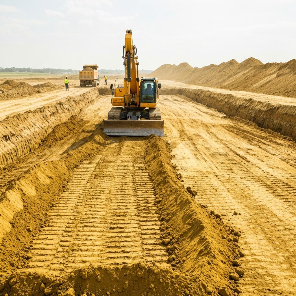 Dirt Moving / Grading Support